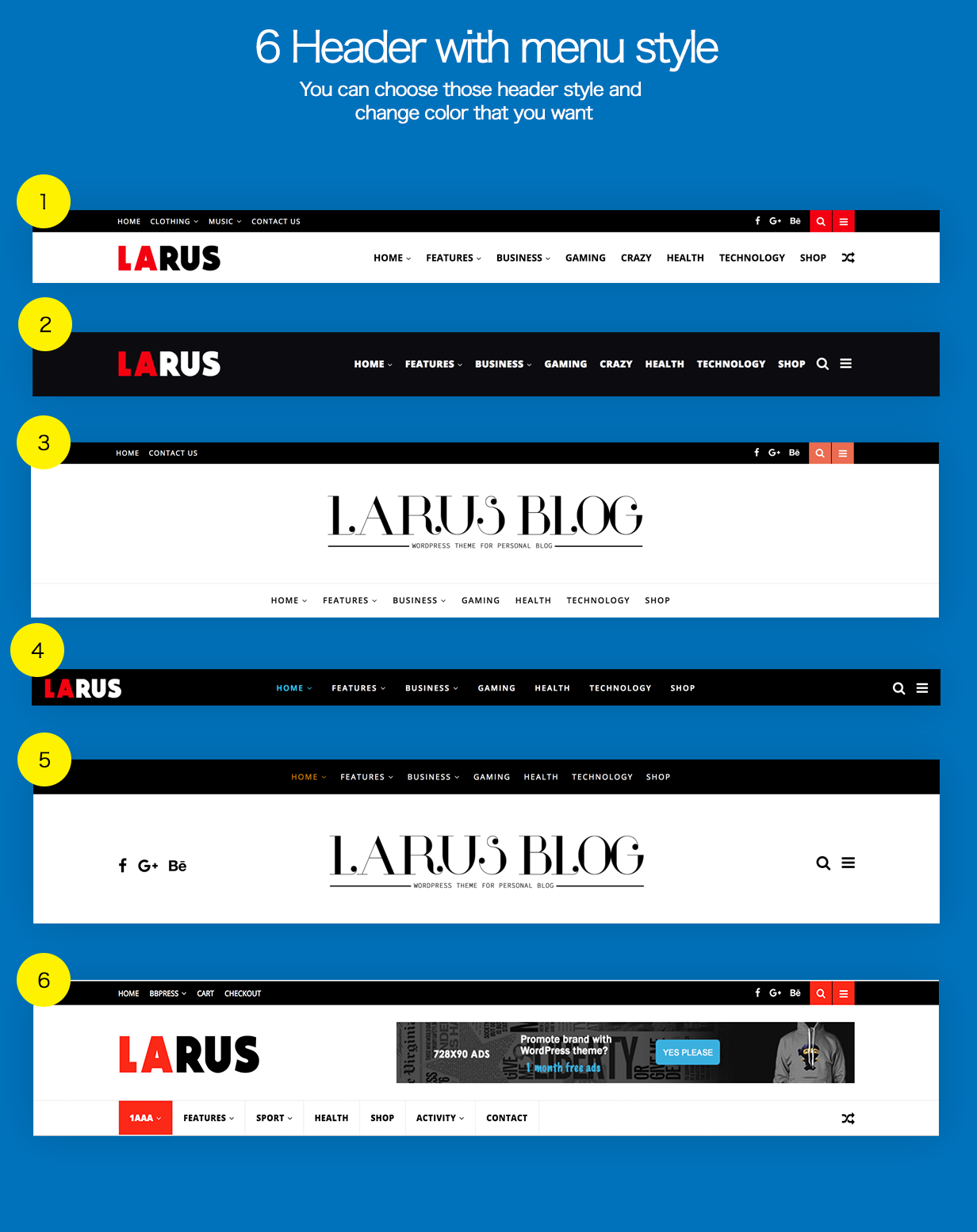 Larus - WordPress Blog Magazine Theme - 4