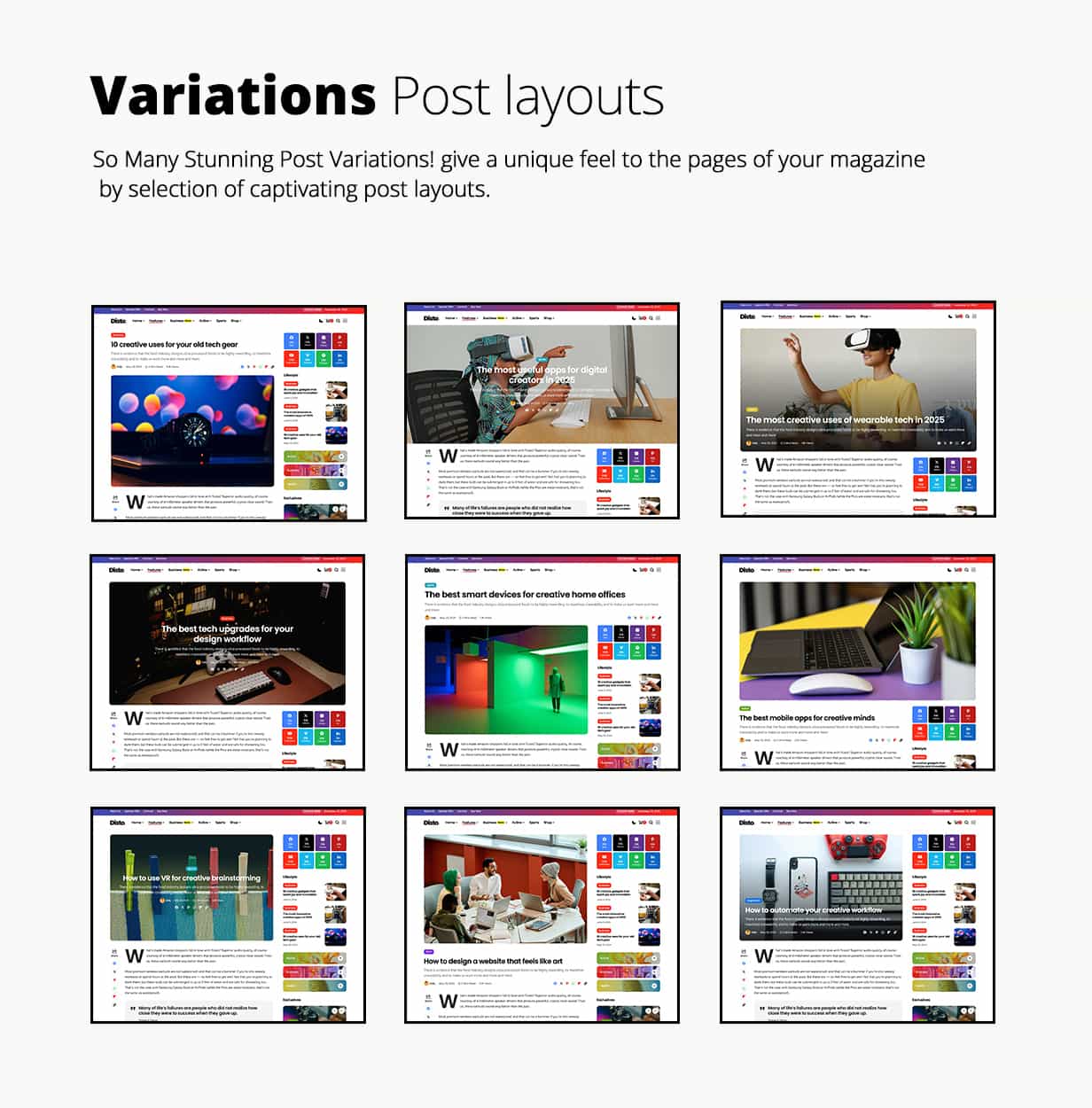 Disto - WordPress Blog Magazine Theme