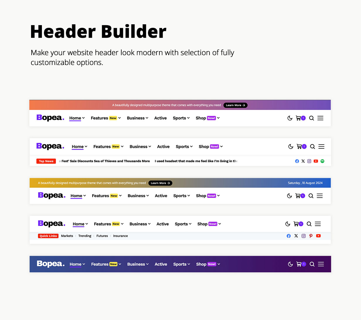 Bopea - Newspaper & Magazine WordPress Theme - 6