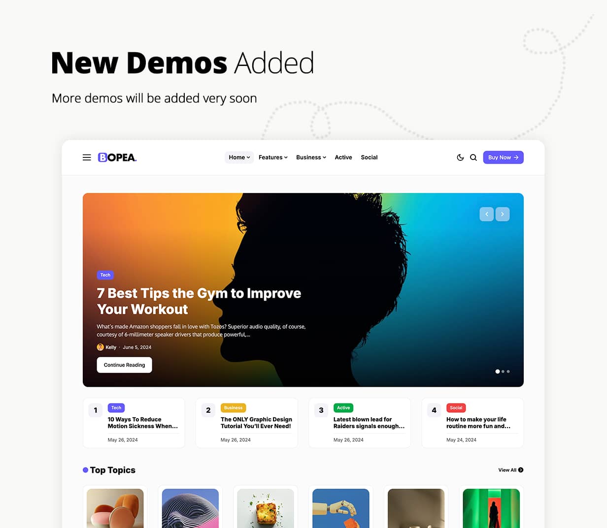 Bopea - Newspaper & Magazine WordPress Theme - 2