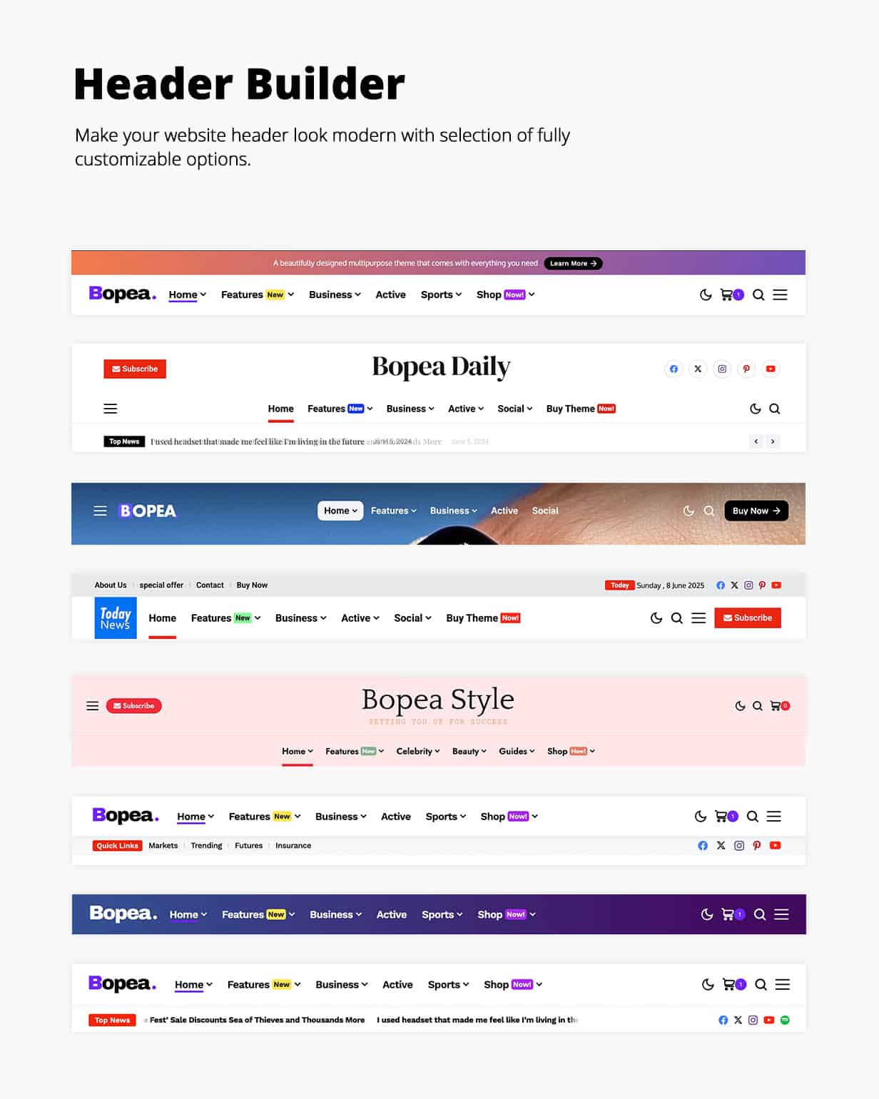 Bopea - Newspaper & Magazine WordPress Theme - 6